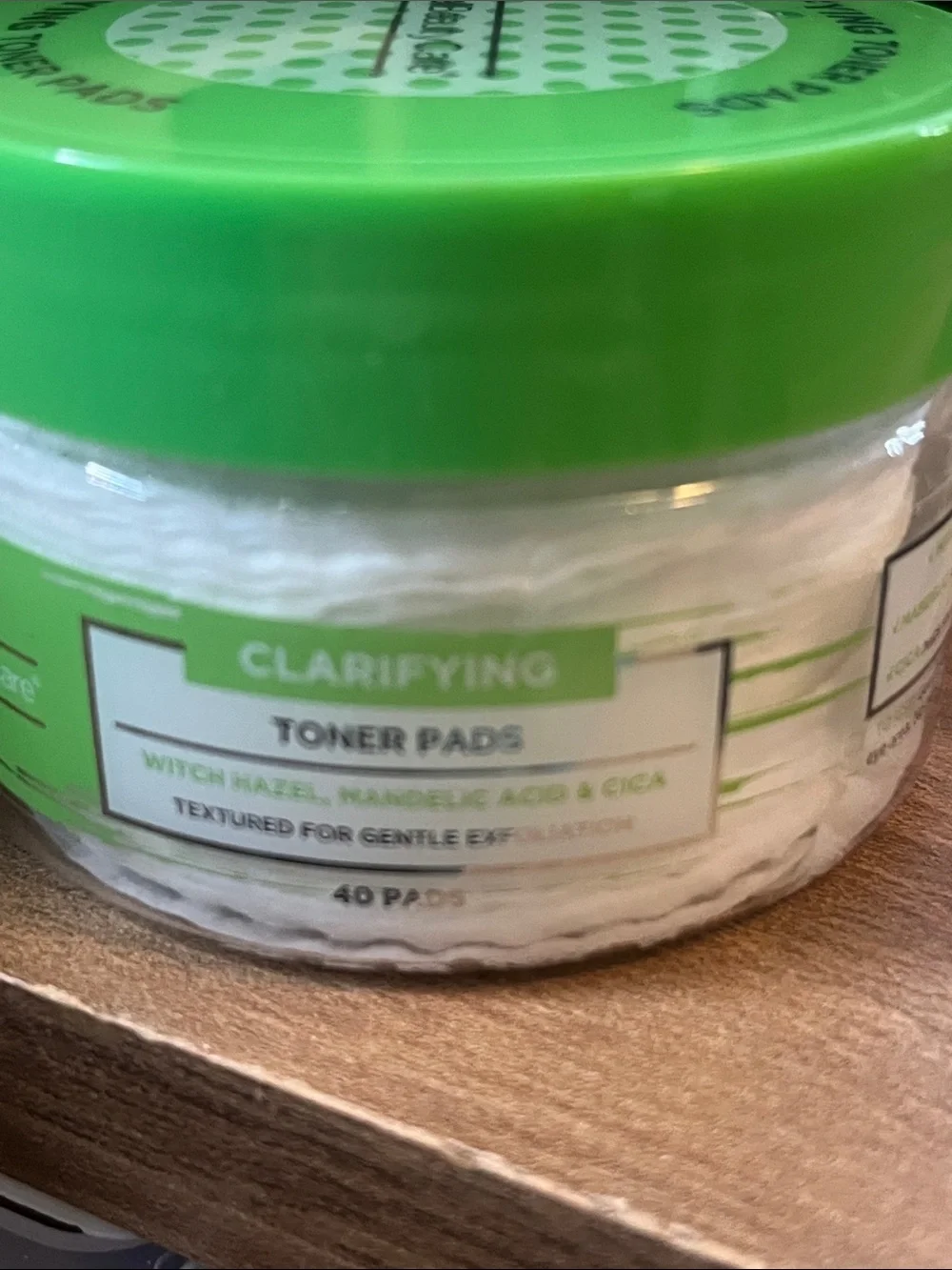 Brightening & Clarifying Toner Pads — Yellow and Green Lids